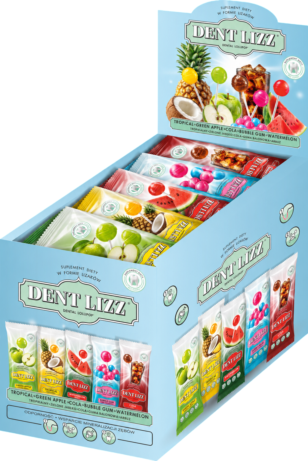 DENT LIZZ - Display 50 szt.